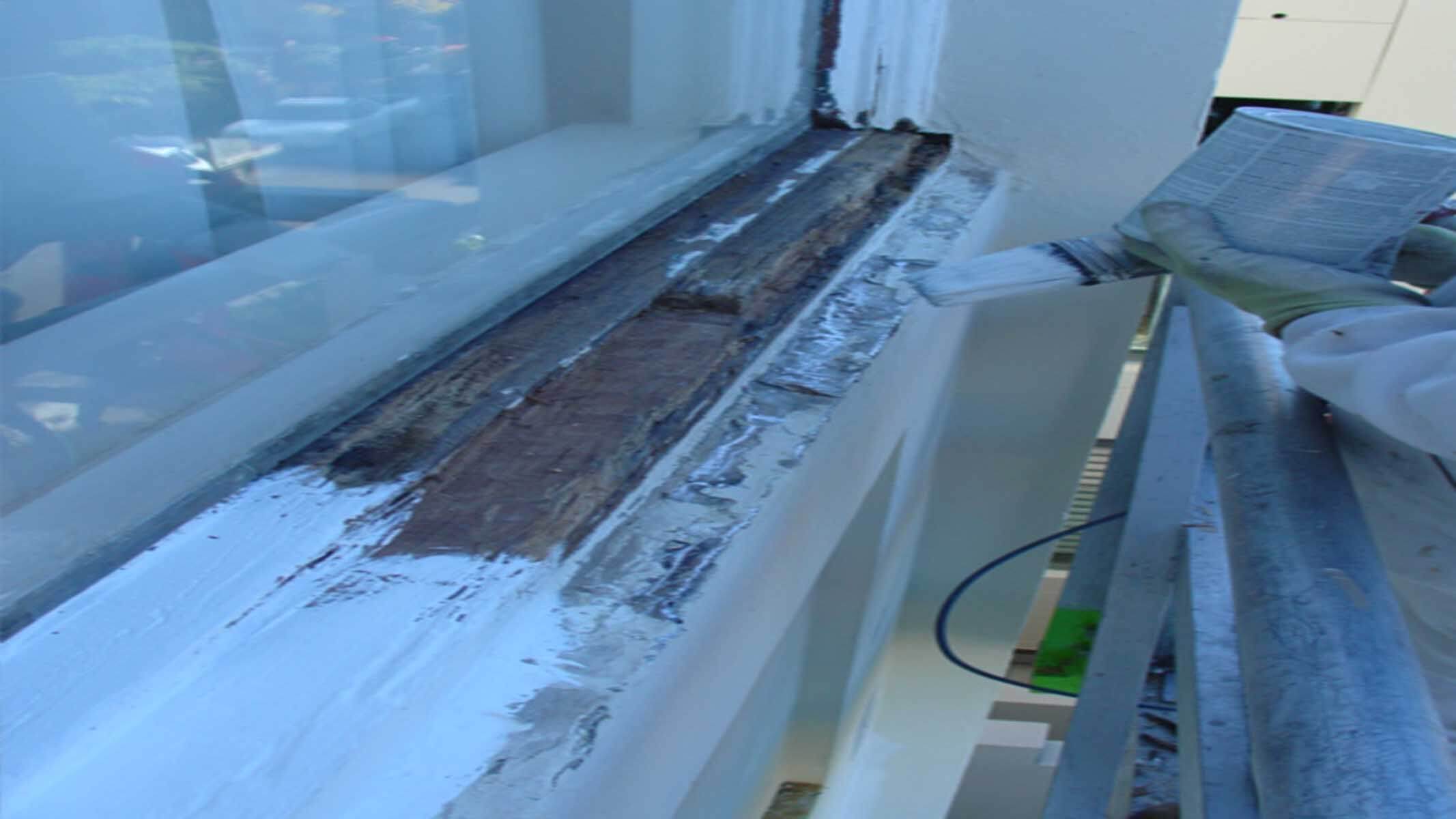 Repair timber windows